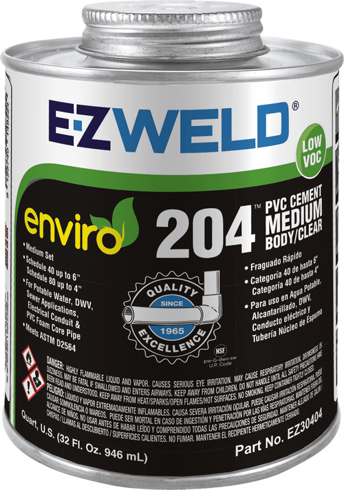 PVC Cement Medium Body Clear
