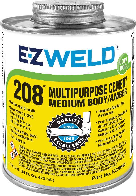 Multipurpose Cement Medium Body Amber